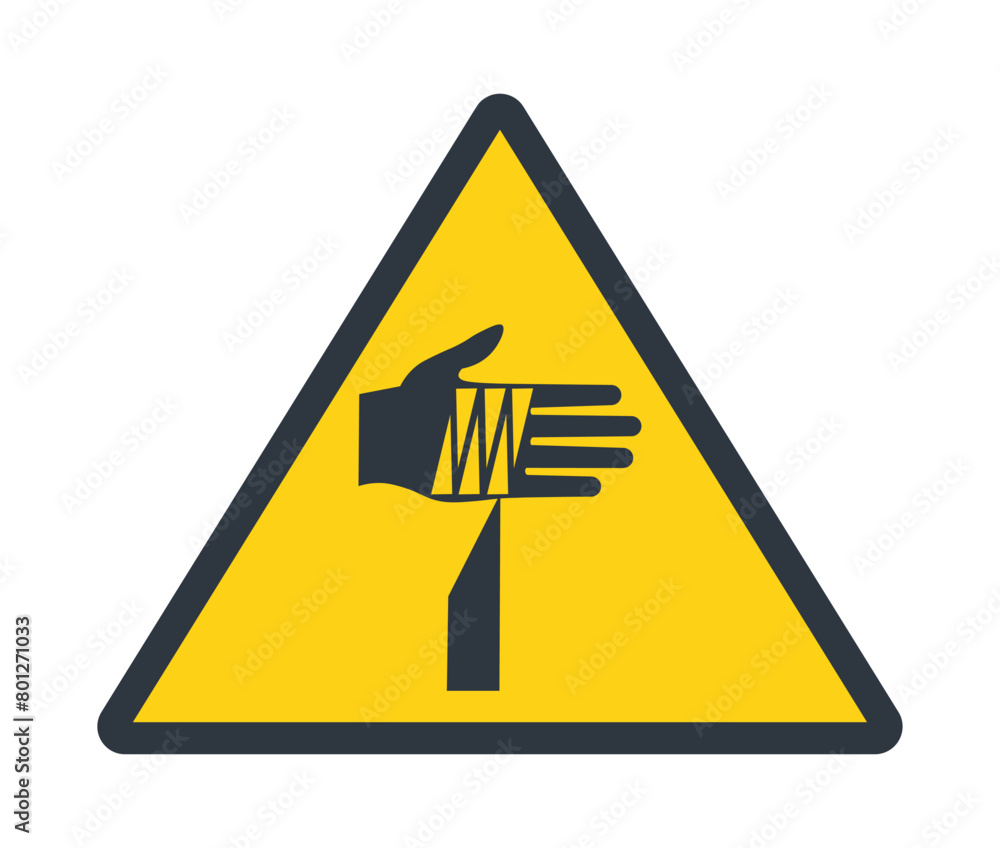 Sharp implement symbol. Concept of security signs.
Sharp implement symbol. Concept of security signs.