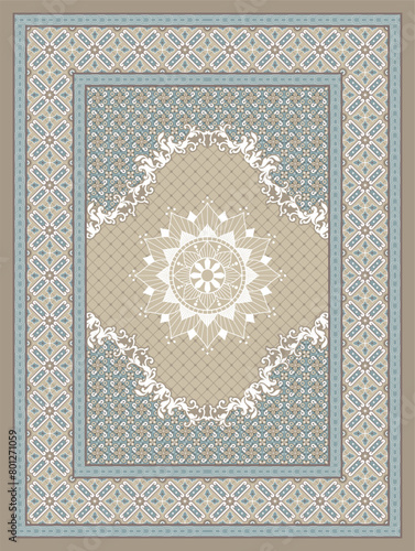 classic ornamental carpet rug design 62