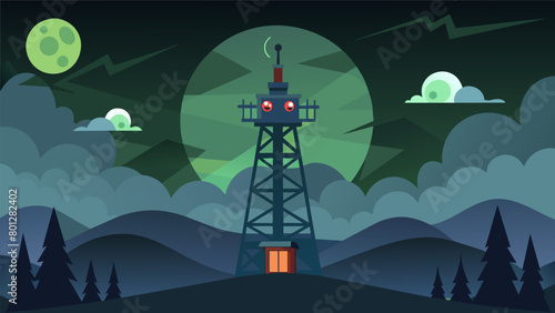 The signal from the broadcast tower seemed to seep into peoples dreams giving them restless nights and haunting nightmares..