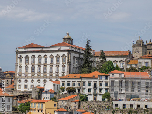 Bishop Palace and Porto historic church cathedral portugal