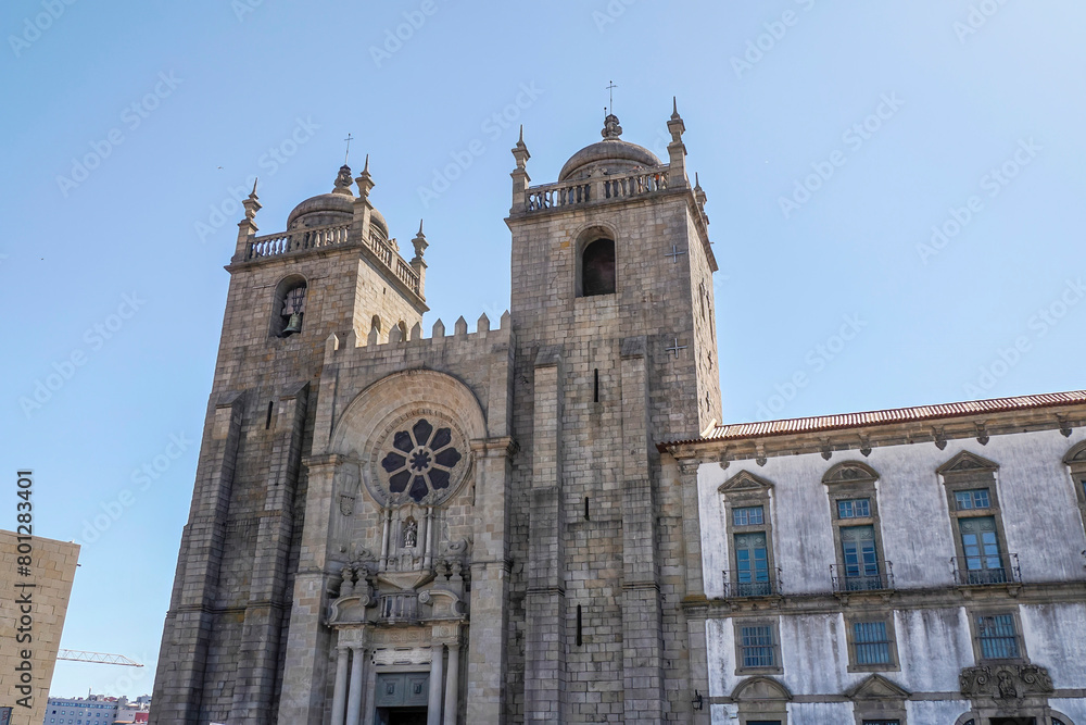 Porto historic church cathedral portugal