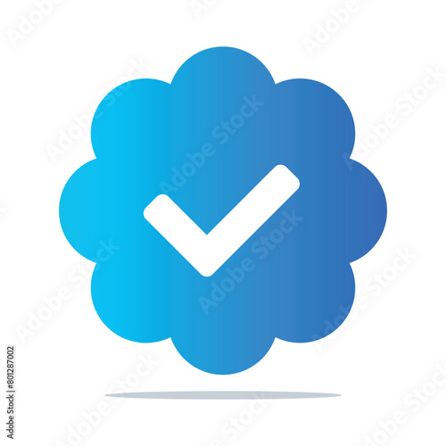 Verified Badge Gradient Style