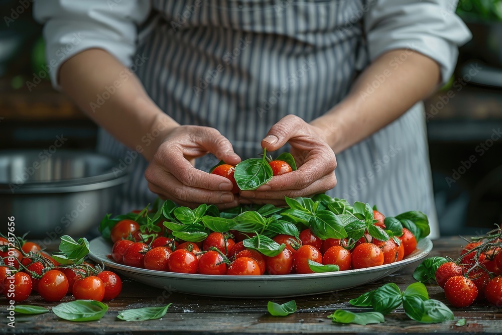 Preparing cooking food in the kitchen professional advertising food photography Preparing cooking food in the kitchen professional advertising food photography