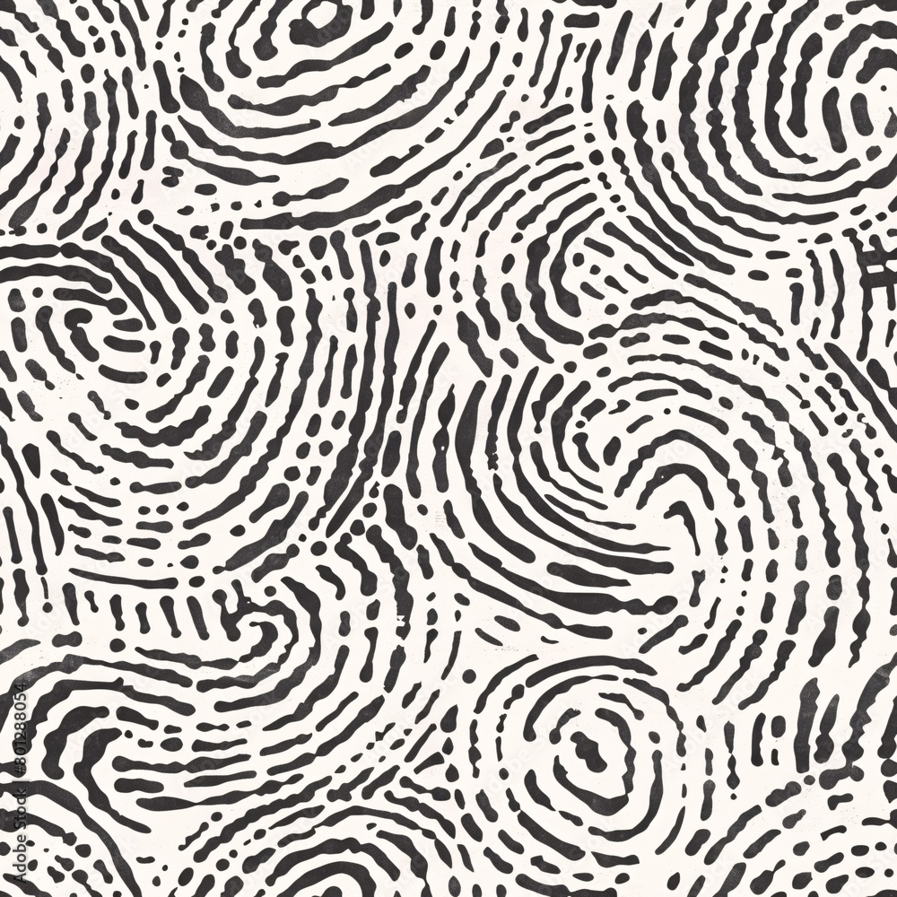 seamless pattern fingerprint