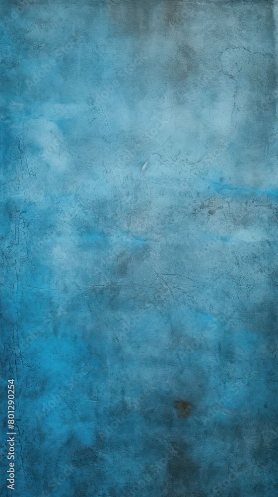 Blue wall texture rough background dark concrete floor old grunge background painted color stucco texture with copy space
