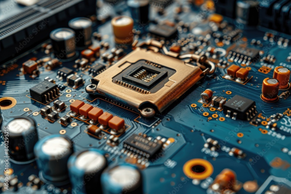 Microchip technology Background professional photography Microchip technology Background professional photography