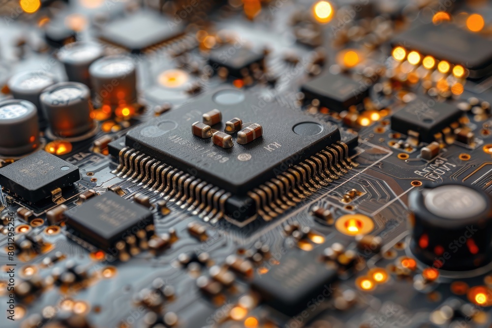 Microchip technology Background professional photography Microchip technology Background professional photography