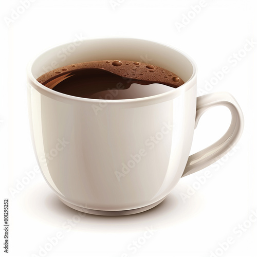 coffee cup isolated on white background