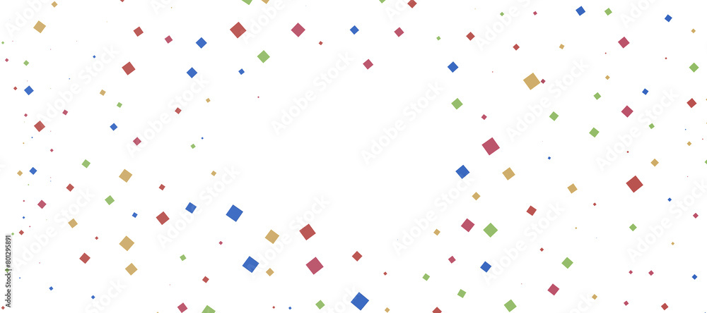 confetti png. Gold confetti falls from the sky. Glittering confetti on a transparent background. Holiday