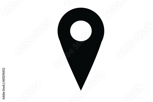 GPS map location icon