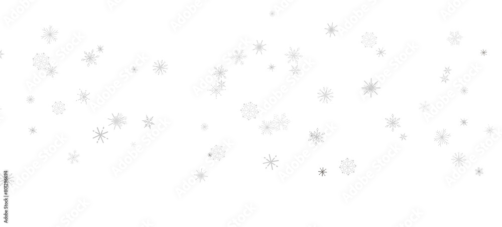 Snowflake Cascade: Mesmerizing 3D Illustration Depicting Descending Christmas Snowflakes Snowflake Cascade: Mesmerizing 3D Illustration Depicting Descending Christmas Snowflakes