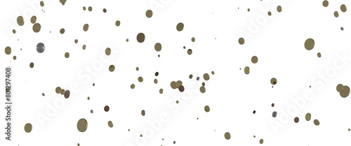 Radiant Revelry  Enthralling 3D Illustration of Shining gold Confetti