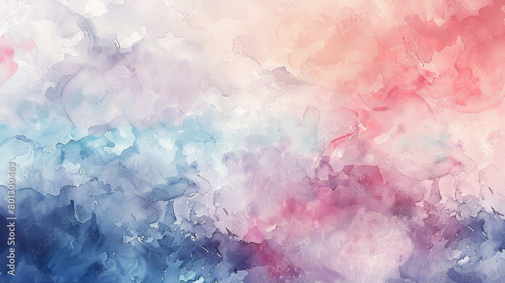unique watercolor image, wallpaper painted with pastel colors, generated by AI