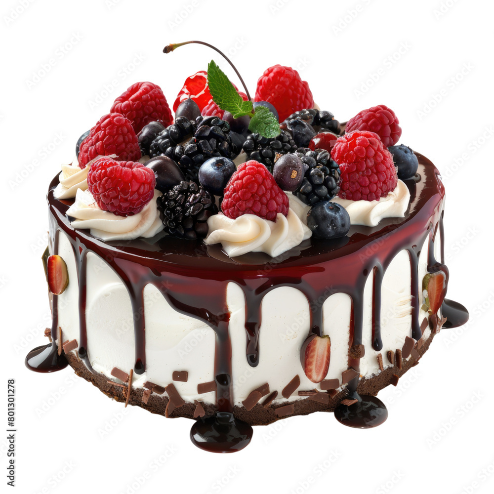 Flavorful pionono cake isolated on transparent background Flavorful pionono cake isolated on transparent background