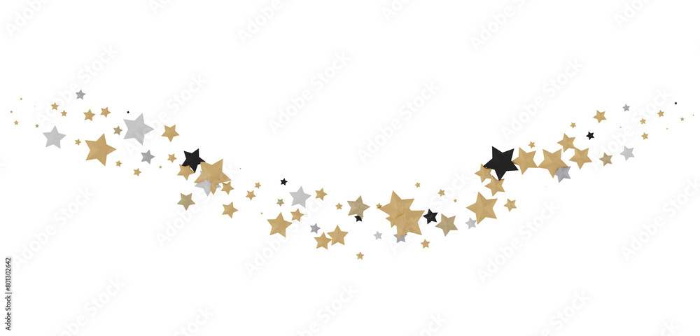 Golden Dreamscapes: Step Into a 3D Rainfall of Gleaming Stars Golden Dreamscapes: Step Into a 3D Rainfall of Gleaming Stars