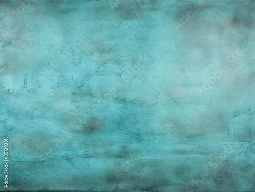 Cyan wall texture rough background dark concrete floor old grunge background painted color stucco texture with copy space empty blank copyspace 