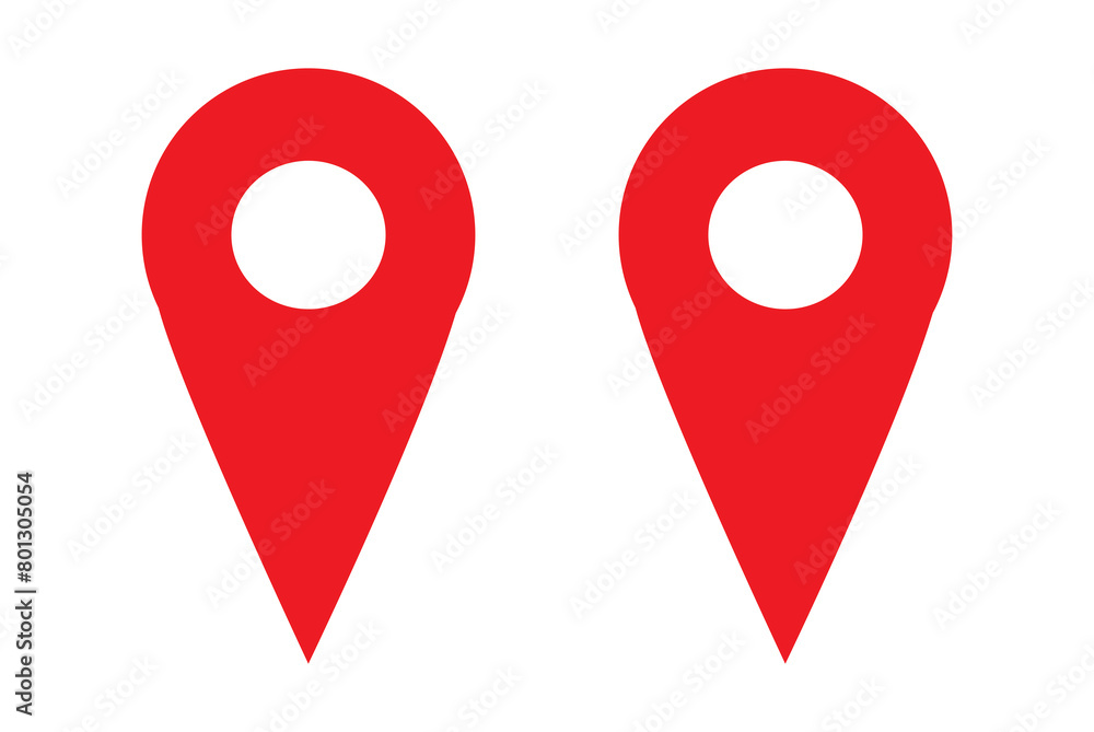 GPS map location icon GPS map location icon