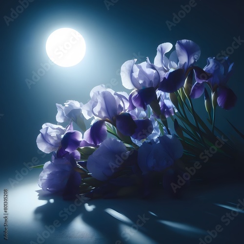 Flowers in night