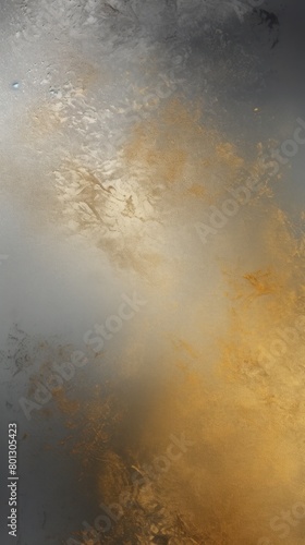 Gold gray white grainy gradient abstract dark background noise texture banner header backdrop design copy space empty blank copyspace  © Lenhard