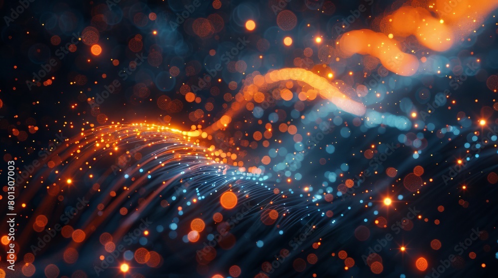 Fototapeta premium Smooth mesh blurred background Multi Color Gradient pattern