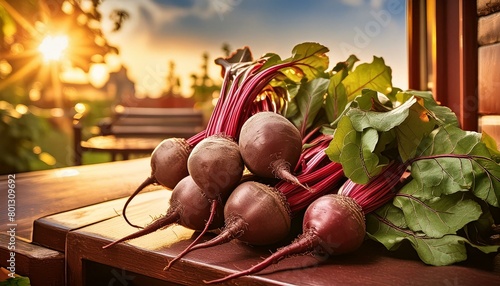 radish on a wooden background red and green onions person holding a bunch of carrots