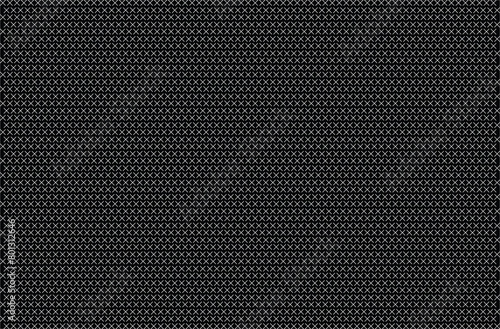 Wallpaper Mural Seamless pattern. White outline. Small cross in a checkerboard pattern on a black background Torontodigital.ca