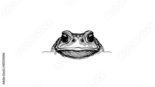 realistic toad head hand 