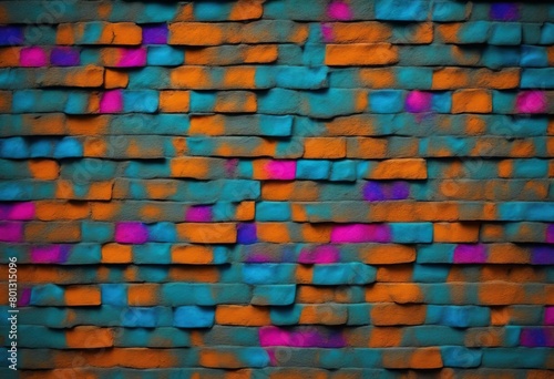  Abstract Dark color background texture cement wall colorful 