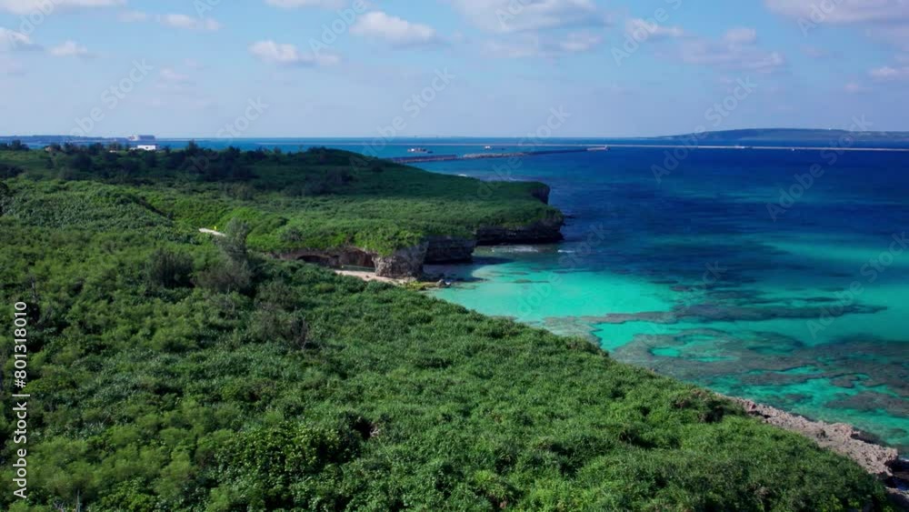 【沖縄・宮古島】砂山ビーチの青い海をドローンで撮影③ 【沖縄・宮古島】砂山ビーチの青い海をドローンで撮影③
