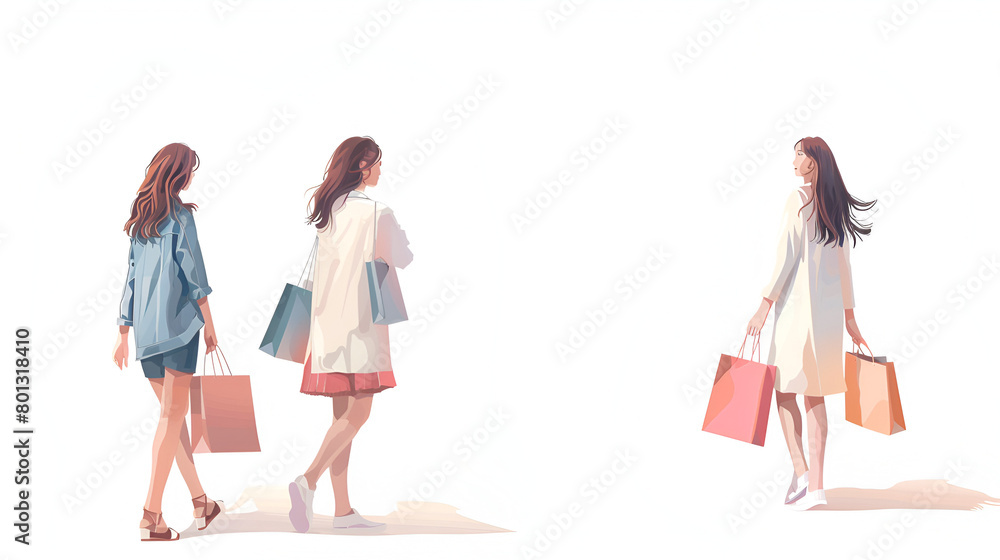 Shopping with women Shopping with women