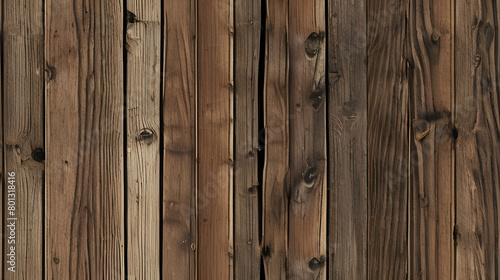 Wood texture. Natural surface of wooden slats. Hardwood. Wooden board. A wall of planks. Decorative elements. Old realistic panel