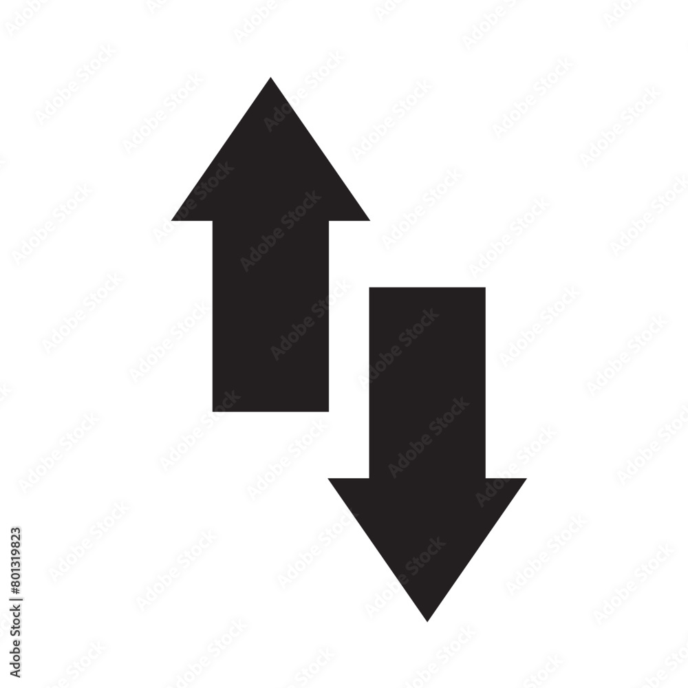 Up Down Arrow Icon eps10 Up Down Arrow Icon eps10
