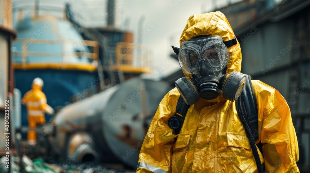 Chemical Neutralization: A real photo shot capturing the chemical neutralization process in action, where specialized agents are applied to the spill to neutralize hazardous substances. Chemical Neutralization: A real photo shot capturing the chemical neutralization process in action, where specialized agents are applied to the spill to neutralize hazardous substances.