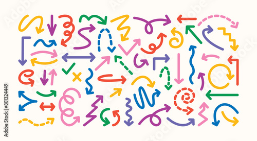 pattern with arrows