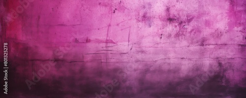Magenta wall texture rough background dark concrete floor old grunge background painted color stucco texture with copy space 
