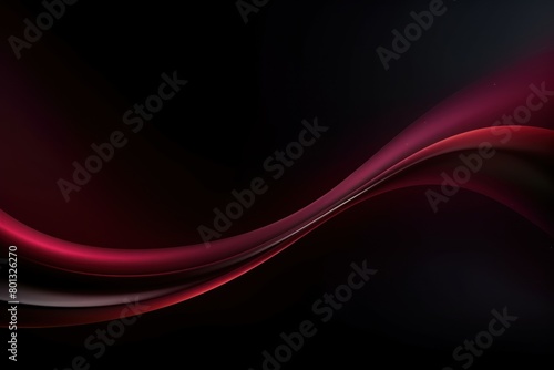 Maroon black white glowing abstract gradient shape on black grainy background minimal header cover poster design copyspace