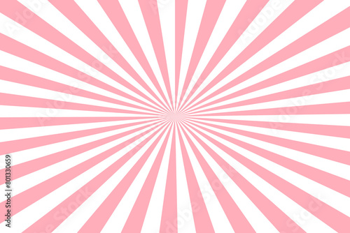 LightPink Sunburst for the background. flag of japanese. The rising sun..