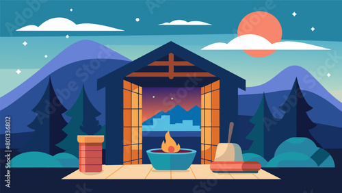 The tranquil ambiance of the sauna lulls you into a state of relaxation allowing your body and mind to reset after the holiday festivities..