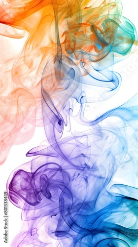 abstract colorful smoke background