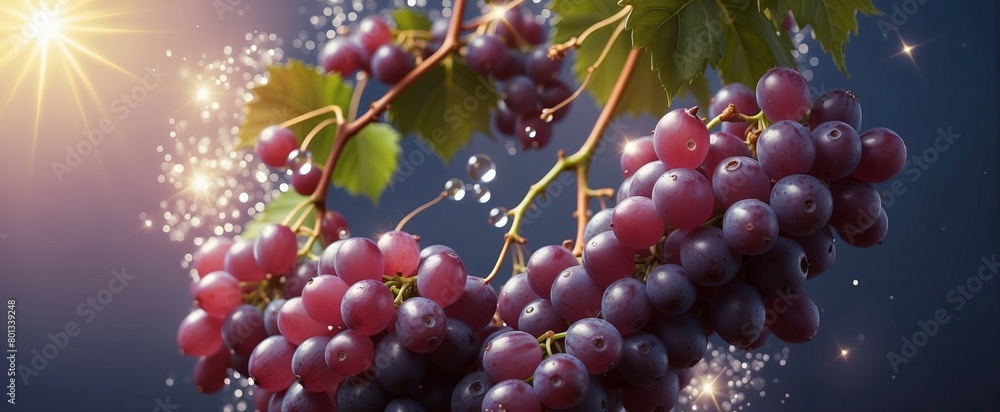 Beautiful background with grapes Beautiful background with grapes