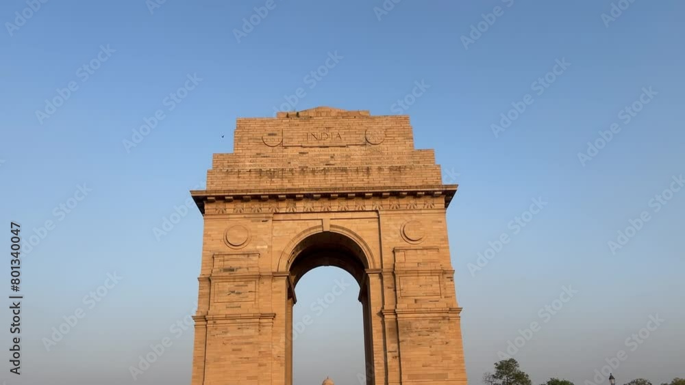 India Gate New Delhi.Famous historical monuments of india India Gate New Delhi.Famous historical monuments of india
