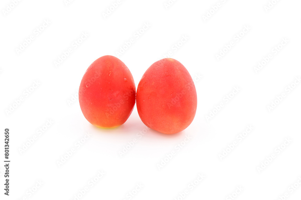 Tomatoes on a white background Tomatoes on a white background