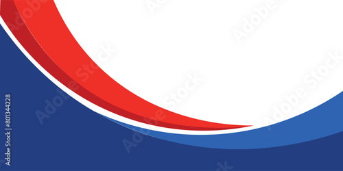 abstract business banner background with red and blue gradient color.eps10