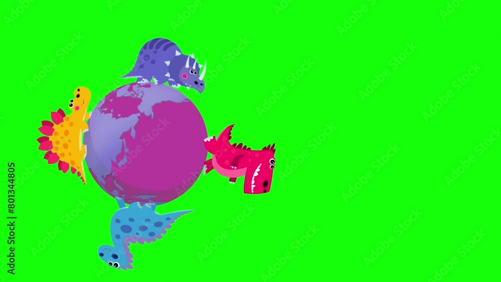 V deo Do Stock Dinosaurs Walking Around A Big Earth Globe Greenbox v-deo-do-stock-dinosaurs-walking-around-a-big-earth-globe-greenbox