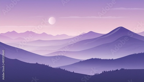 Beautiful gradient purple background, texture and softness © ilolab