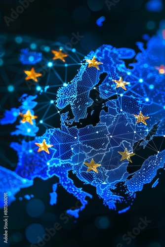 Digital constellation  european union s networks, connectivity, and data integration exploration