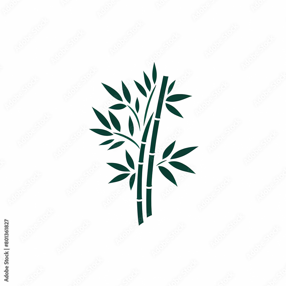 Fototapeta premium vector type image of bamboo 
