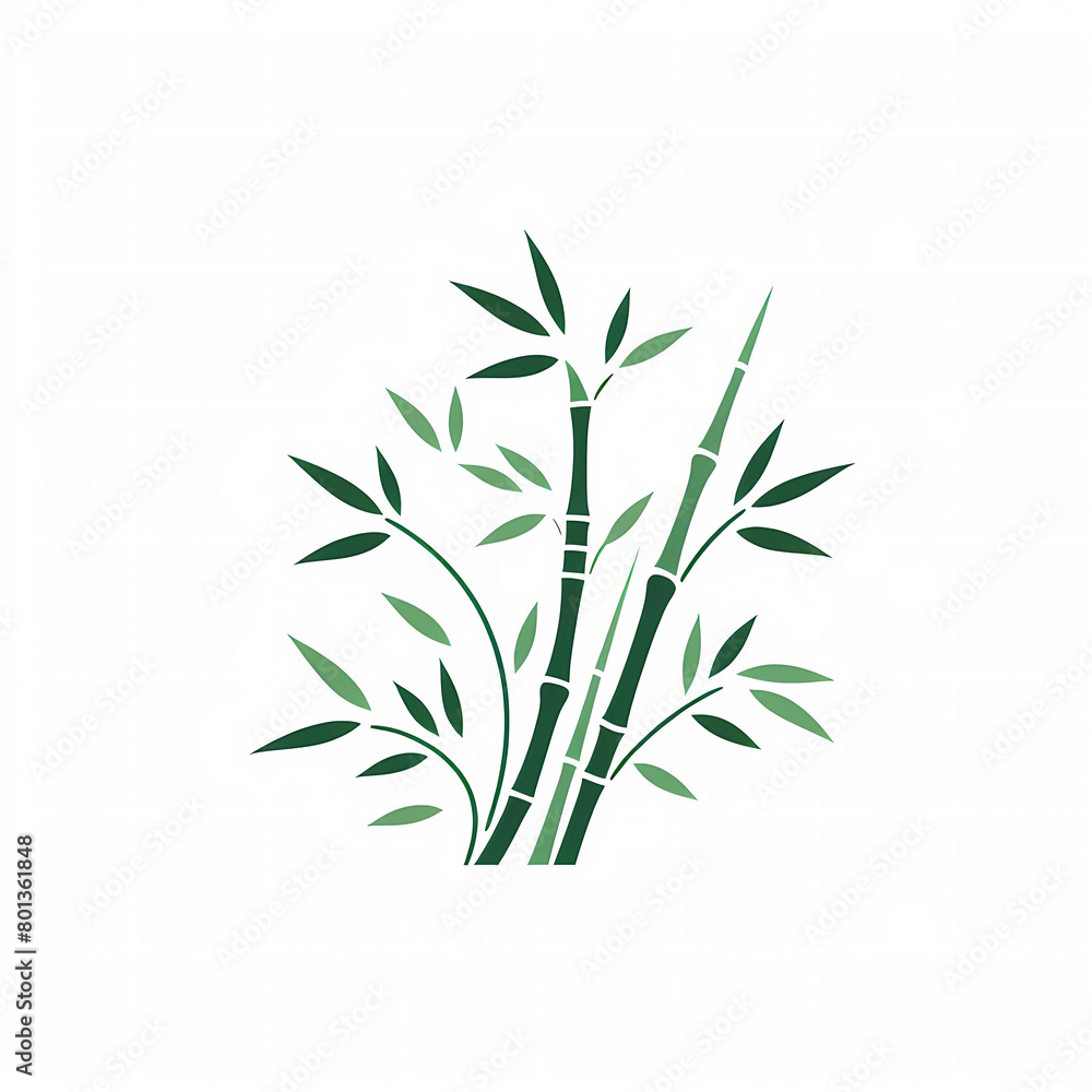 Fototapeta premium vector type image of bamboo 