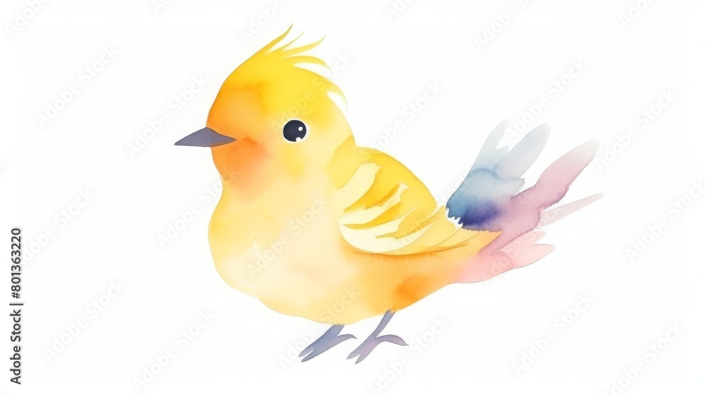 minimalistic bird illustration