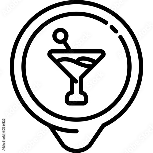 Bar Location Icon